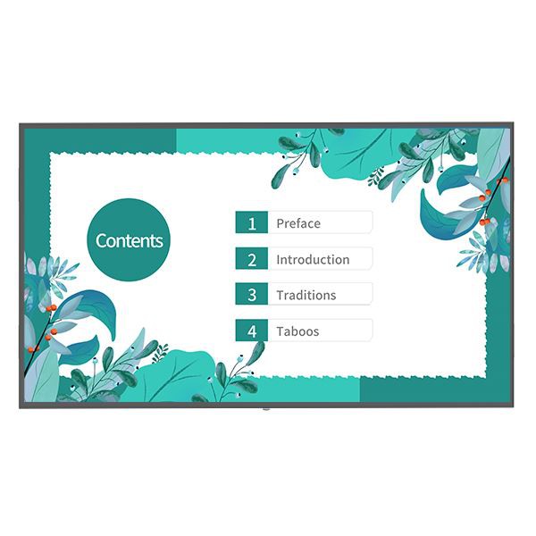 conference room digital signage