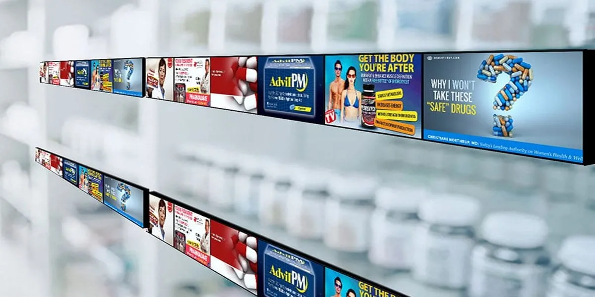 Digital signage application in pharmacies Digital signage application in pharmacies