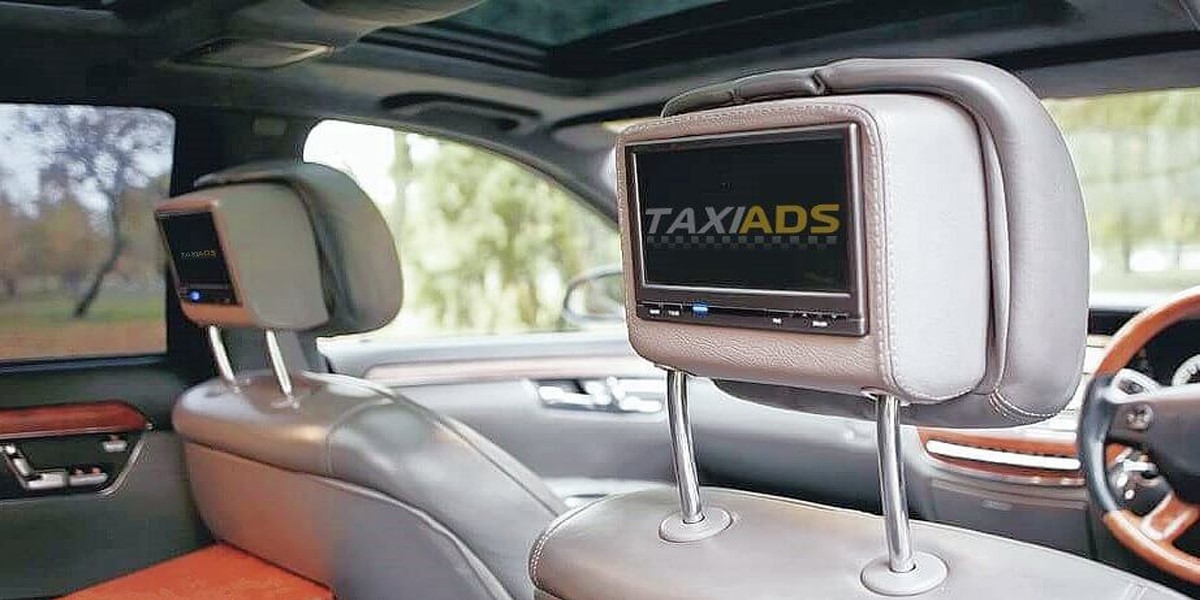 In-Car Taxi Advertising LCD In-Car Taxi Advertising LCD