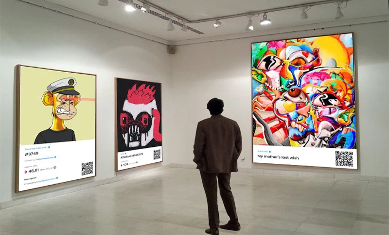 Gomany’s art digital signage solution brings new display methods to exhibitions