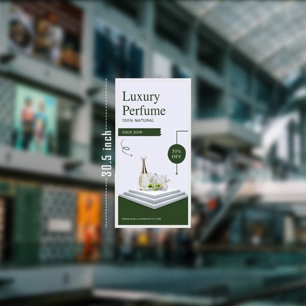 Ultra Stretch Digital Signage Display